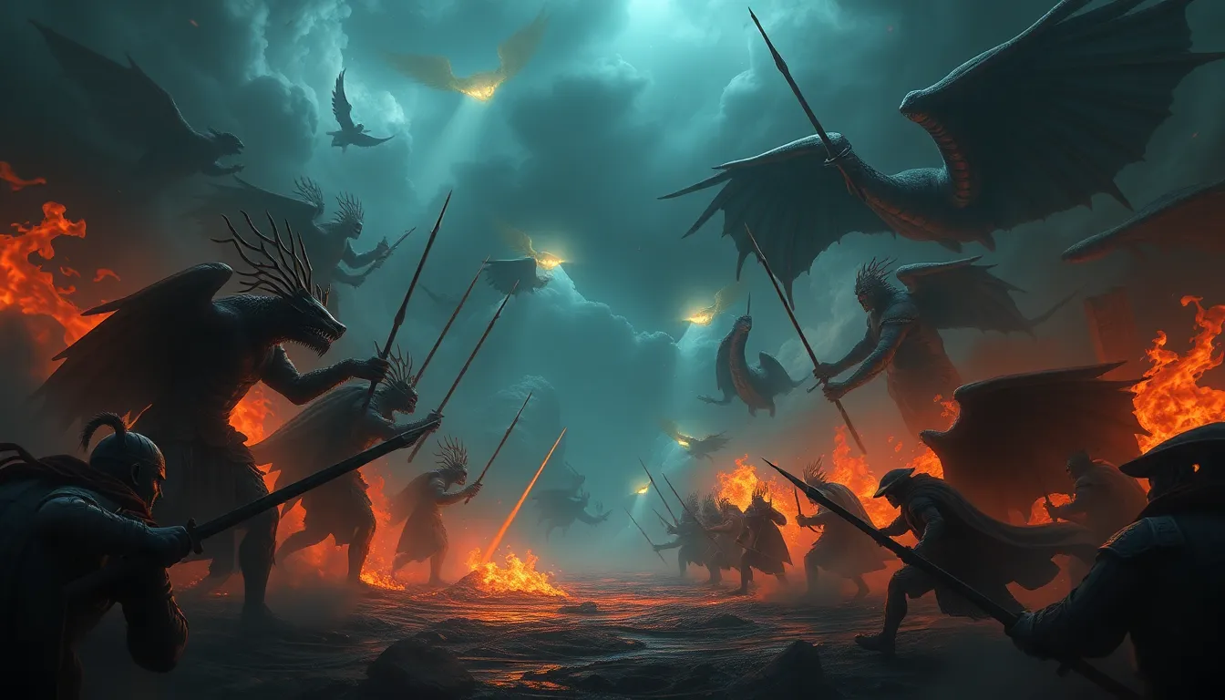 Mythological Warfare: The Greatest Conflicts of All Time!