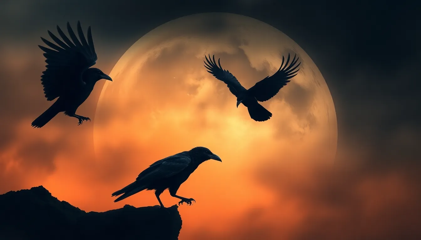 Ravens and Crows: The Dark Myths Surrounding These Birds