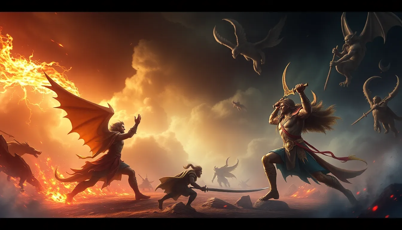 Tales of Triumph: The Most Inspiring Mythological Battles!