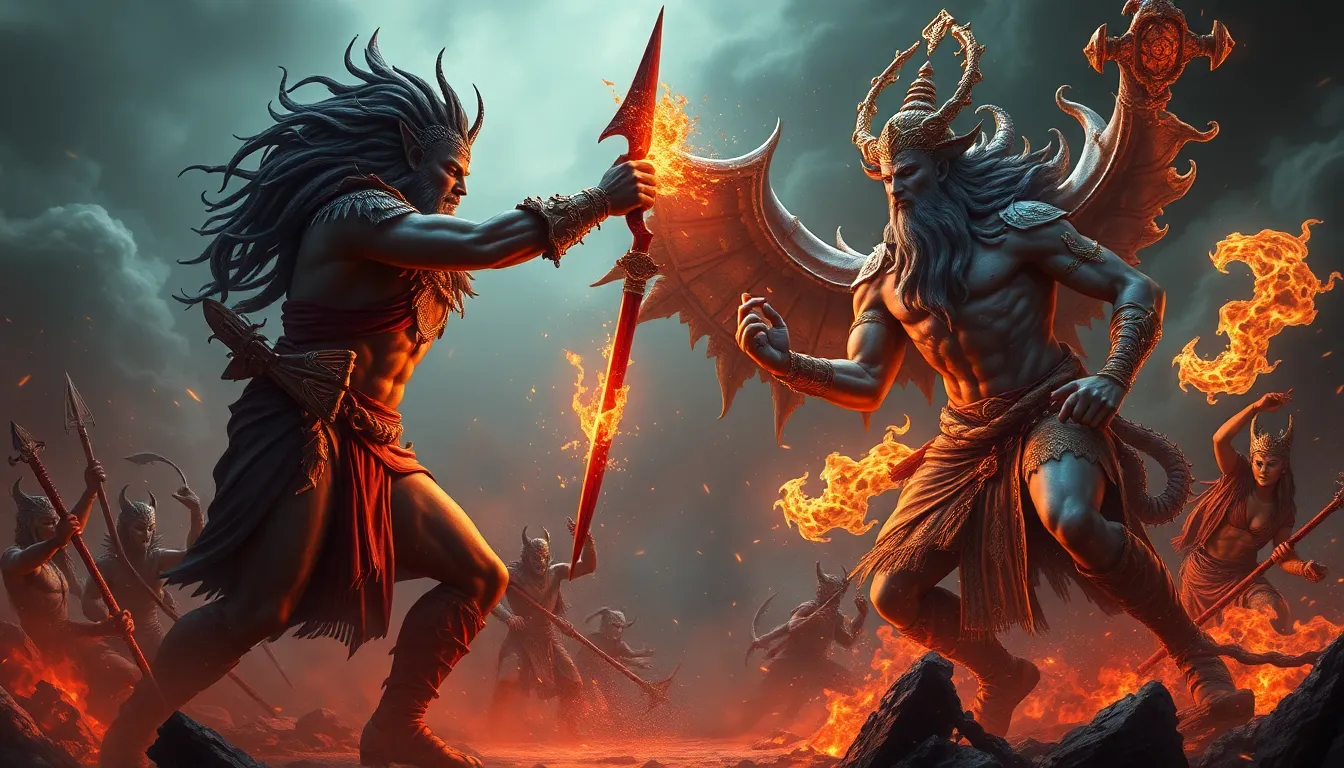 The Clash of Deities: Mythological Battles That Shocked the World!