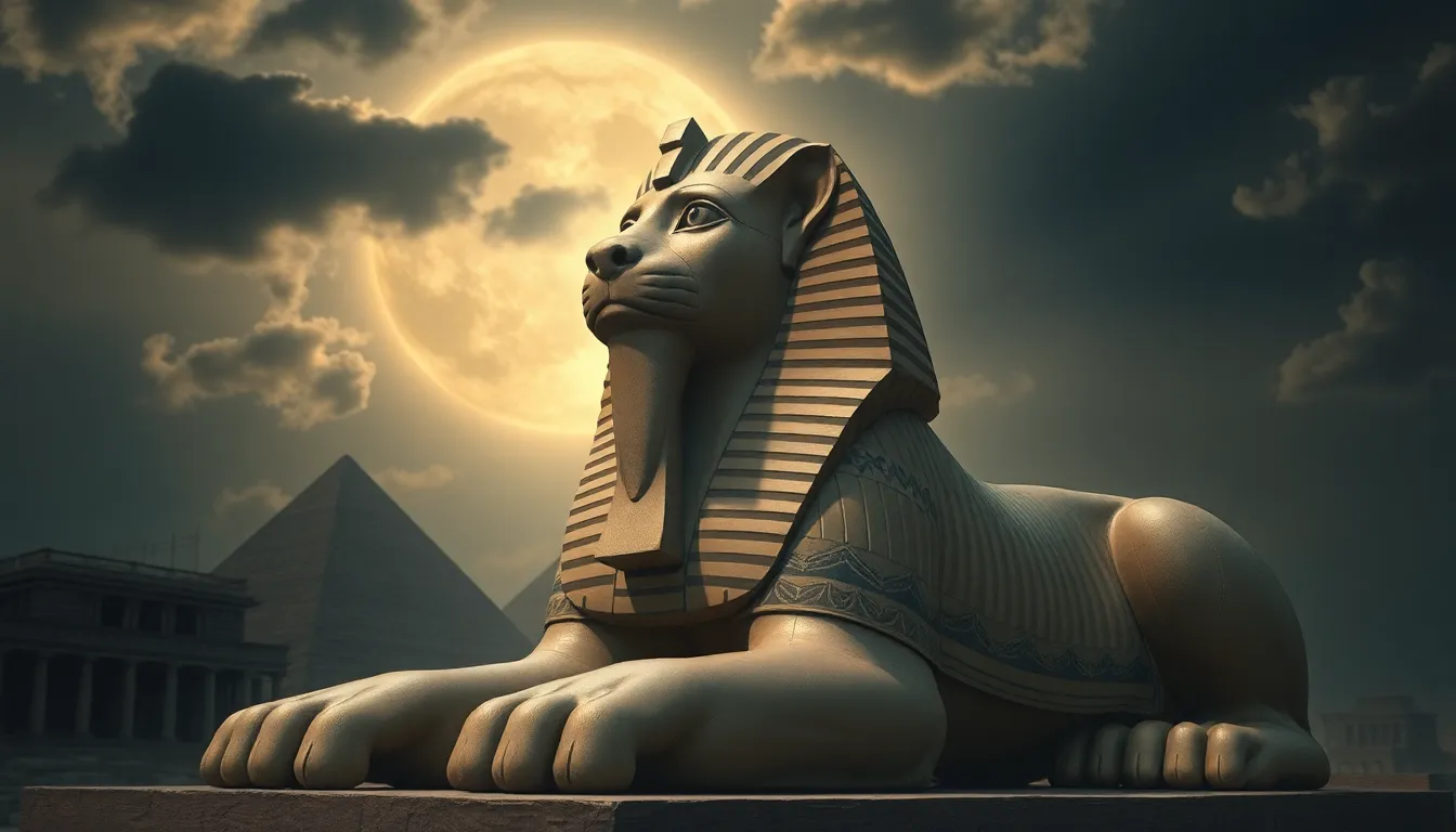 The Enigmatic Sphinx: The Riddle of the Lion-Headed Creature