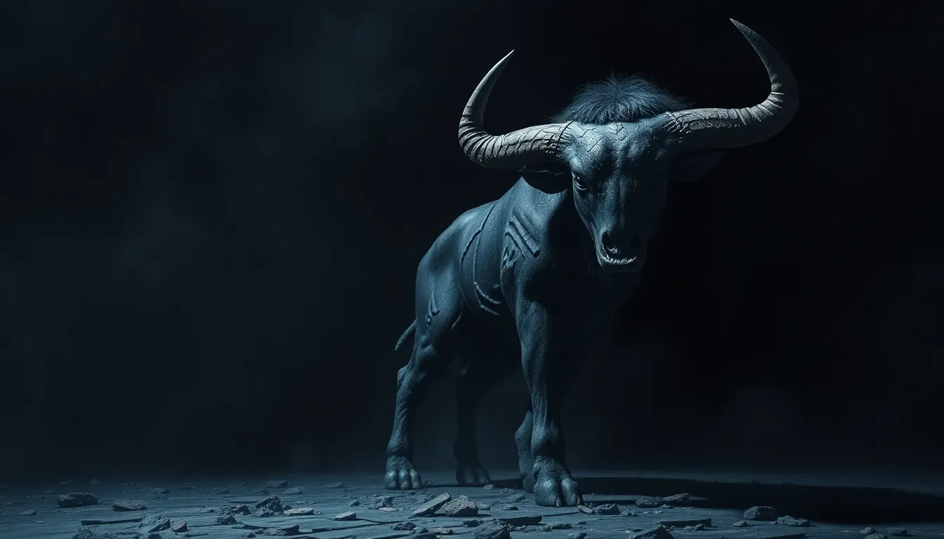 The Myth of the Minotaur: A Creature of Darkness and Desire