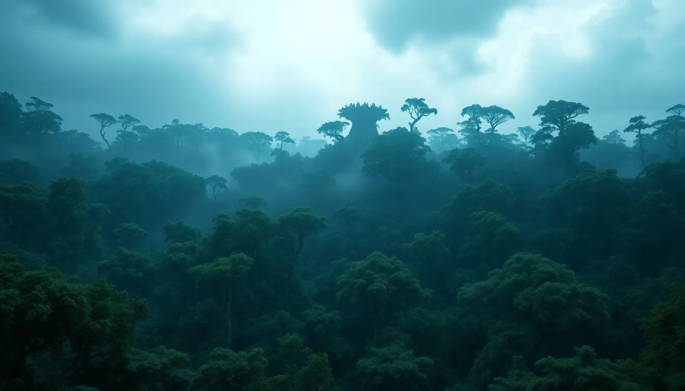 The Mythical Canopy: Sacred Forests in World Legends