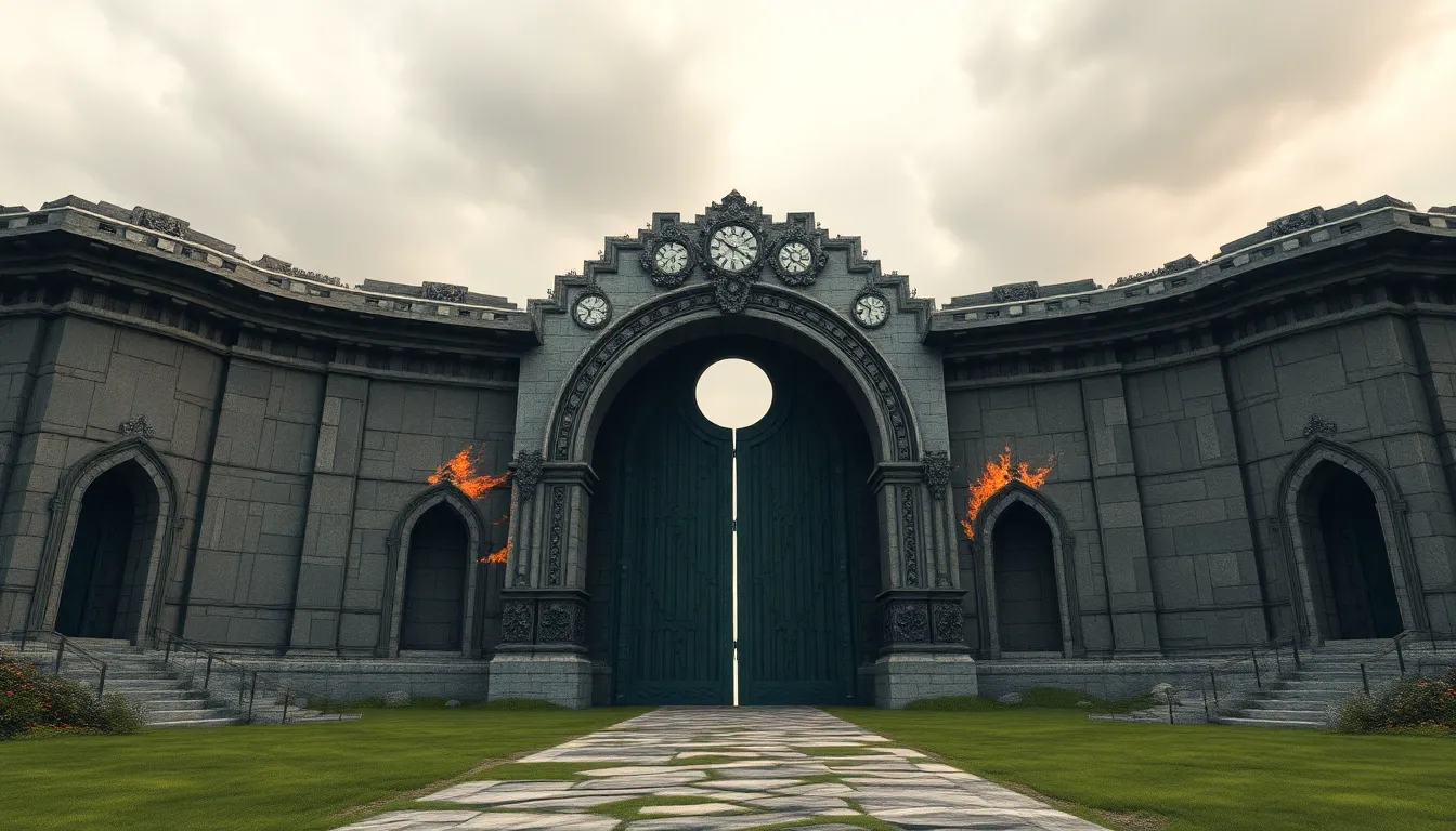 The Sacred Gates: Entrances to Mythical Realms