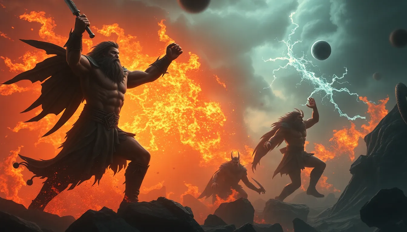 The Titans’ Rage: Epic Battles from Ancient Mythology!