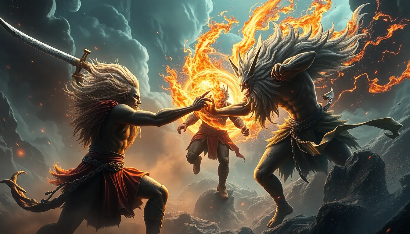 Warriors of the Cosmos: The Most Epic Mythological Fights!