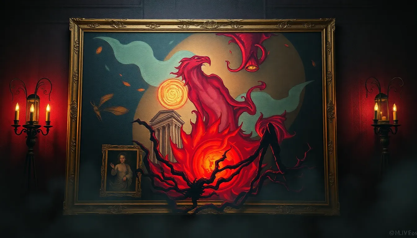 The Legend of the Cursed Painting: A Canvas of Terror