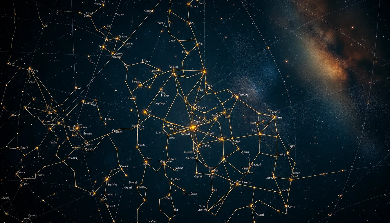 The Mythical Map of the Stars: Unraveling Constellation Legends