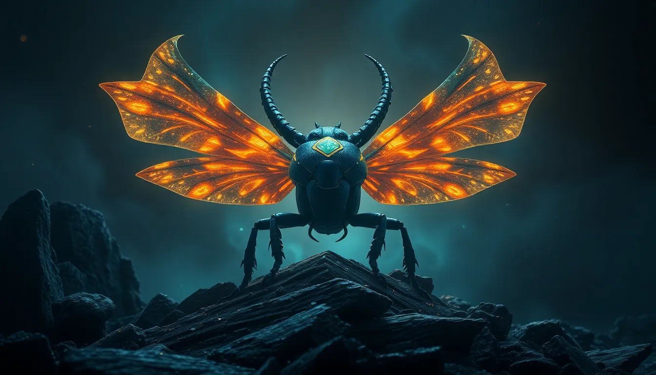 The Sacred Beetle: Guardians of the Afterlife in Legends