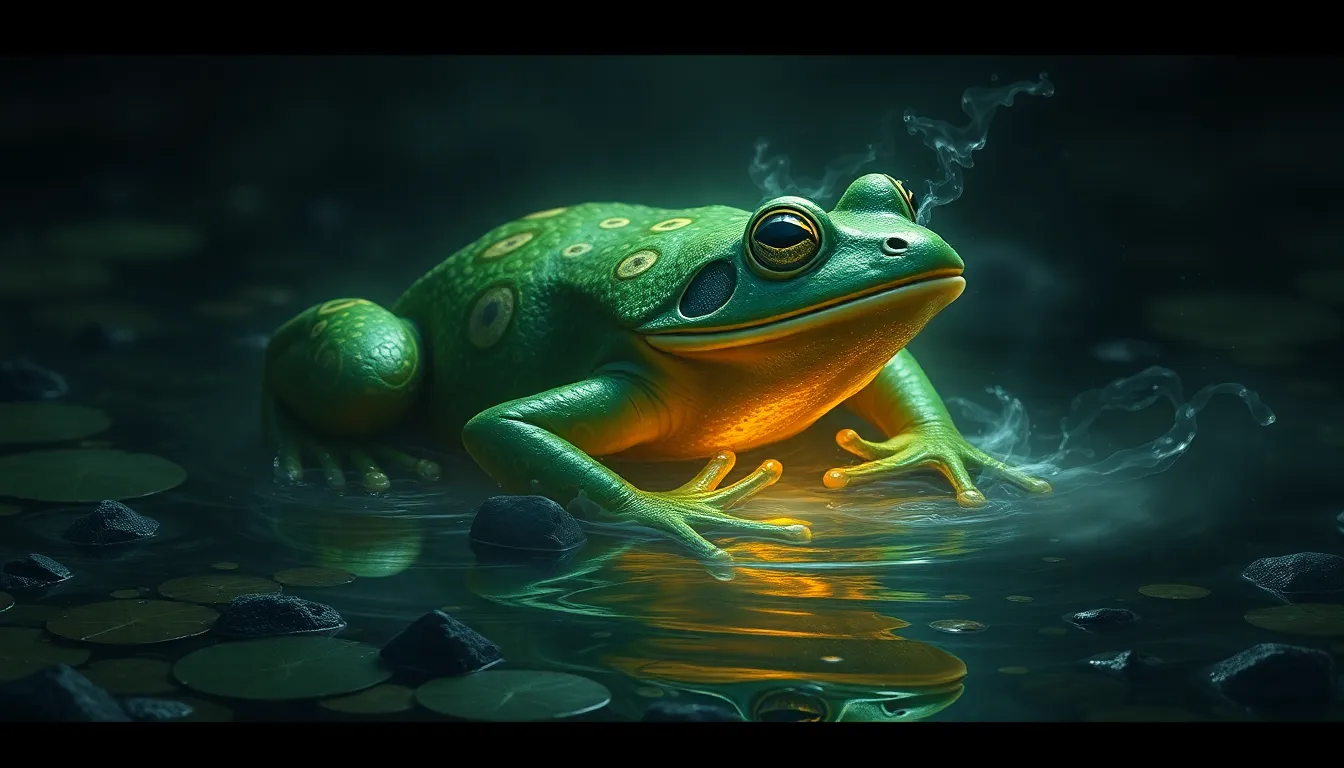 The Sacred Frog: Transformation and Rebirth in Legends