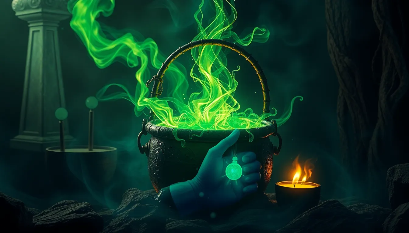 The Secrets of the Witch’s Cauldron: A Magical Artifact of Creation