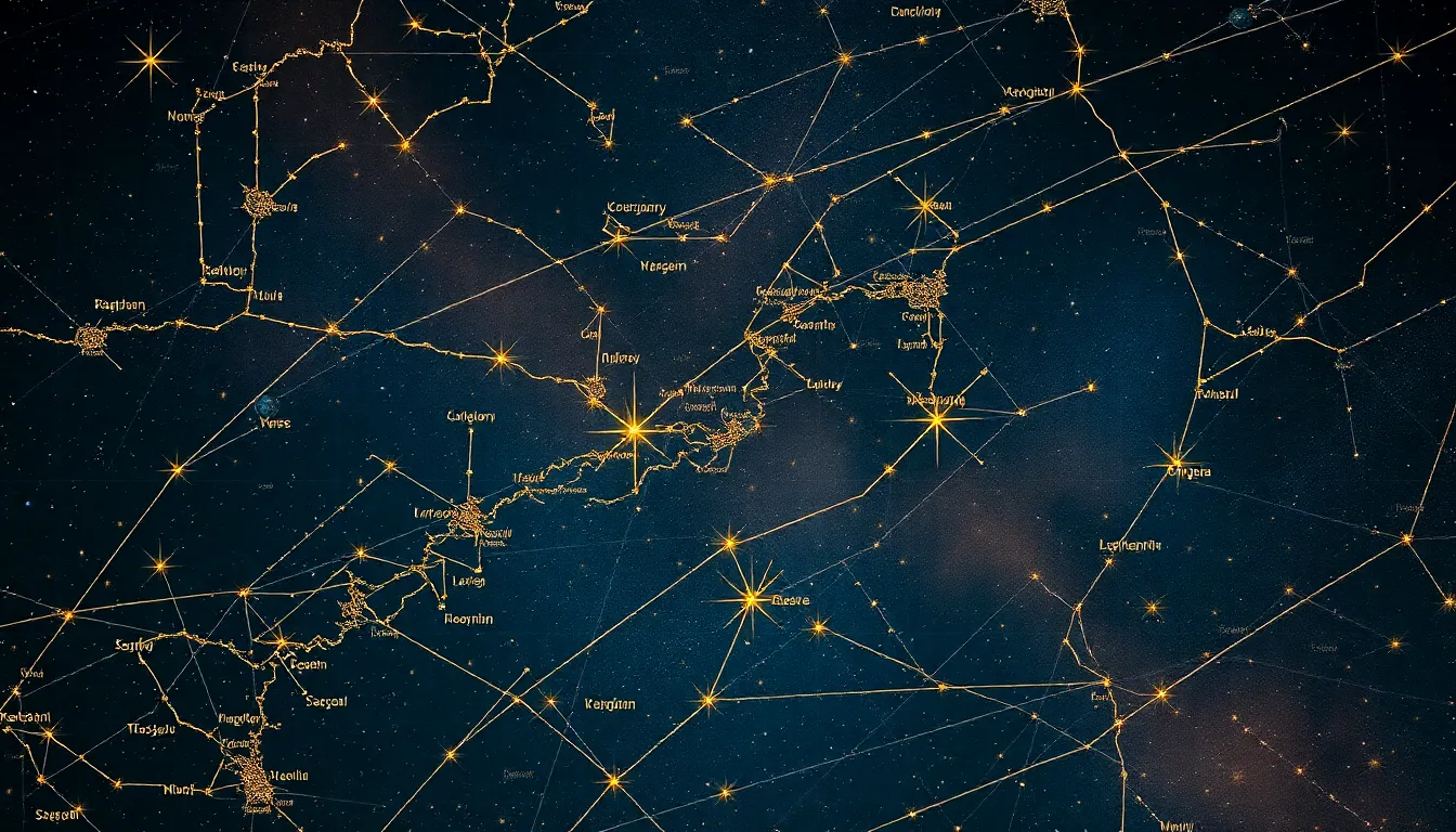 The Mythical Map of the Stars: Unraveling Constellation Legends