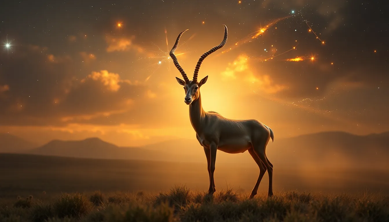 The Sacred Antelope: Grace and Spirit in Mythology