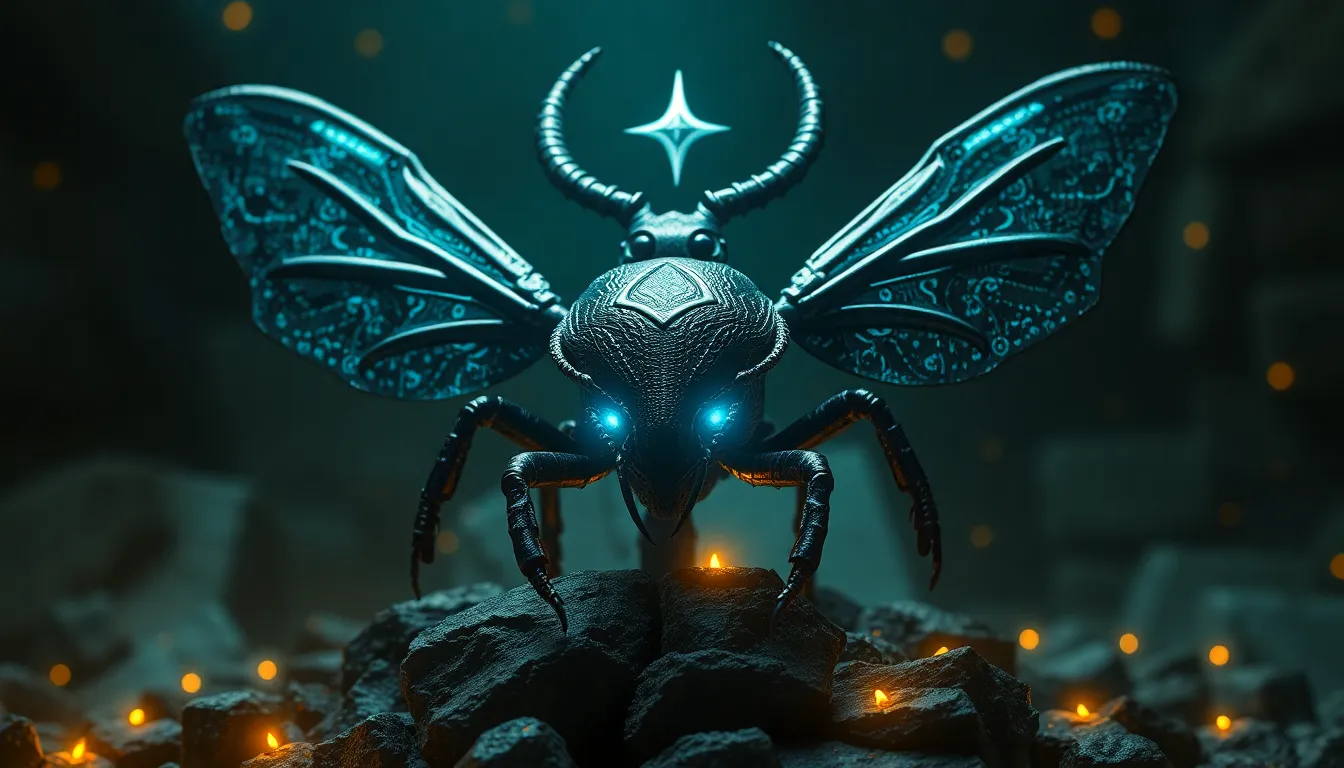 The Sacred Beetle: Guardians of the Afterlife in Legends