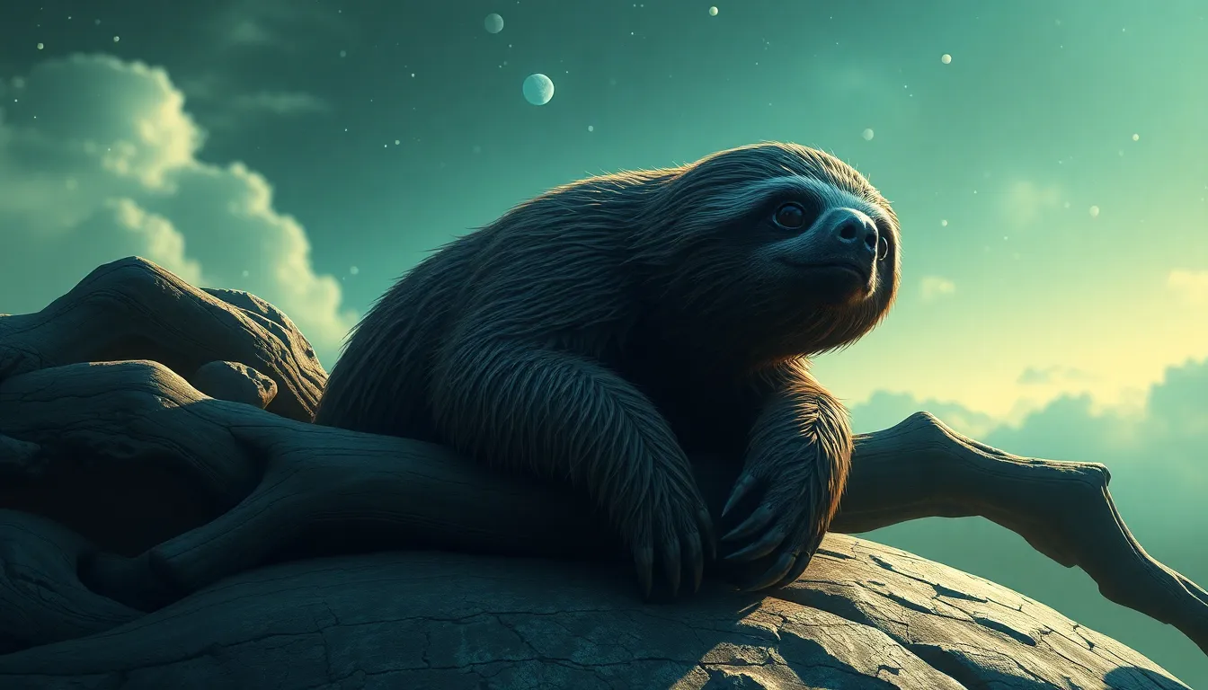 The Sacred Sloth: Patience and Wisdom in Mythology