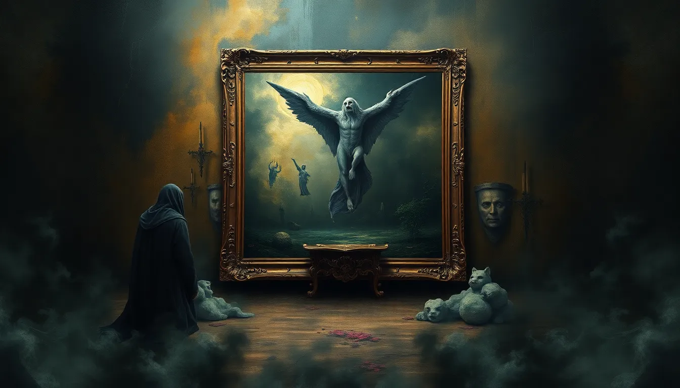 The Legend of the Cursed Painting: A Canvas of Terror