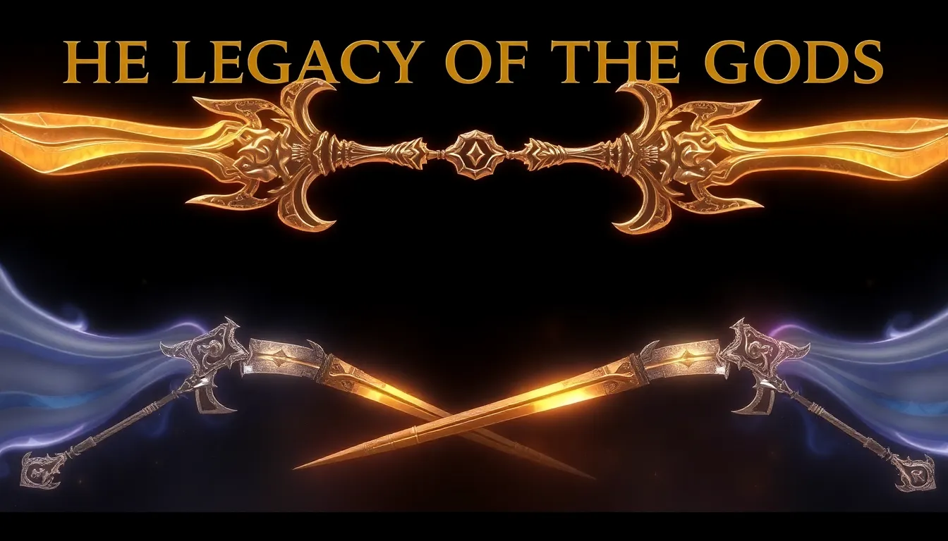 The Legacy of the Gods: How Mythical Weapons Became Timeless Icons!