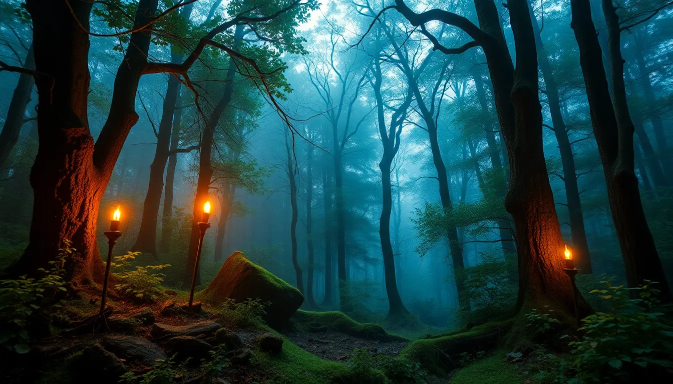 The Legend of the Enchanted Forest: A Magical Artifact of Nature