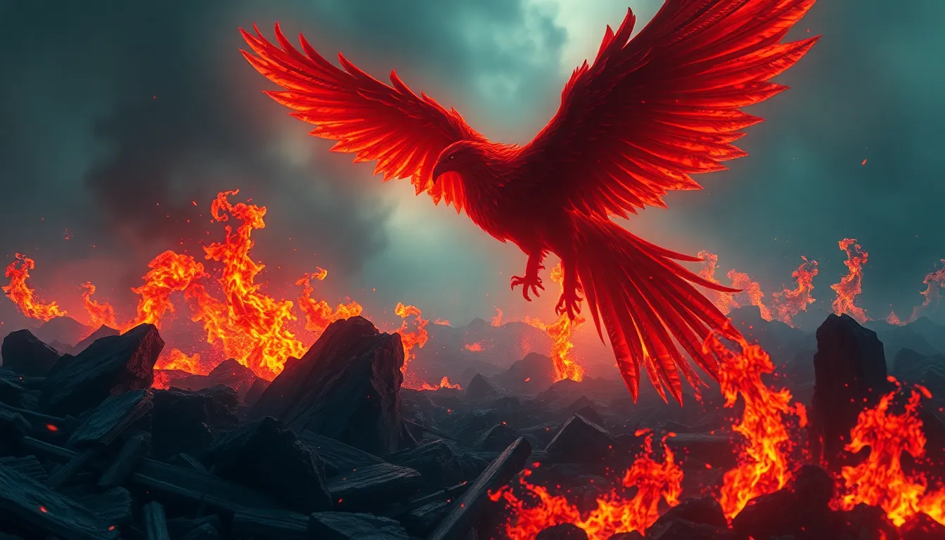 The Myth of the Phoenix: Rising from the Ashes on a Journey