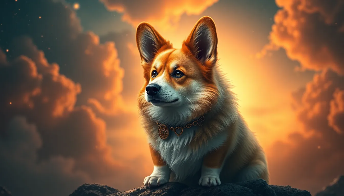 The Sacred Corgi: Mythical Companions of the Gods