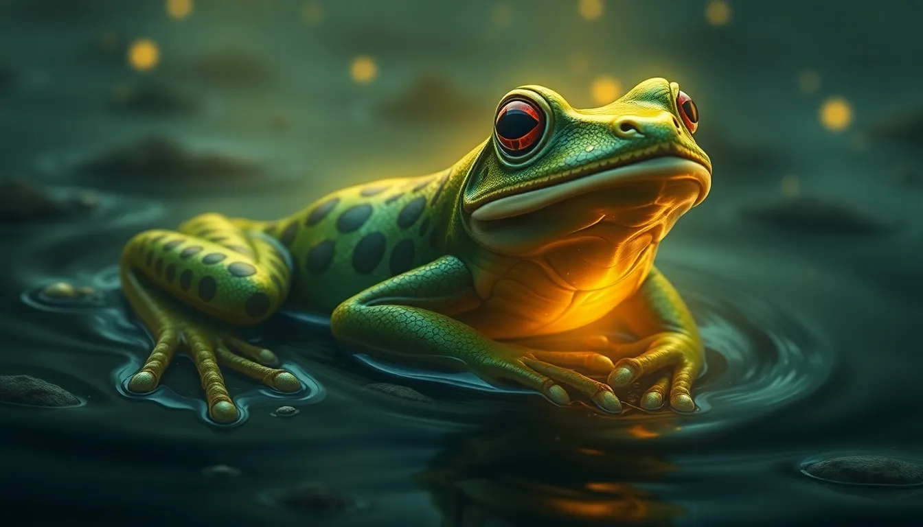 The Sacred Frog: Transformation and Rebirth in Legends