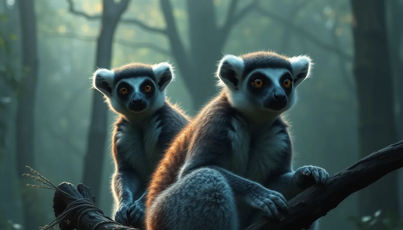 The Sacred Lemur: Guardians of the Forest in Legends