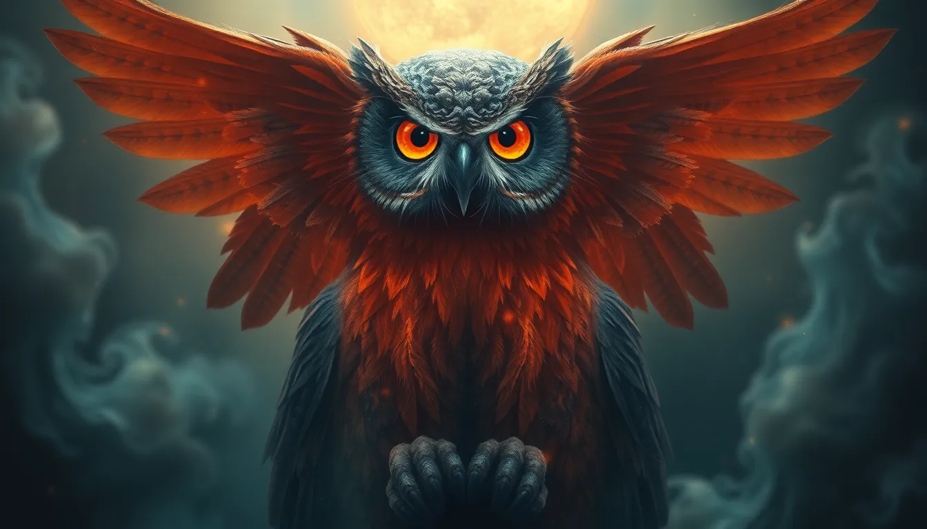 The Sacred Owl: Wisdom and Mystery in Folklore