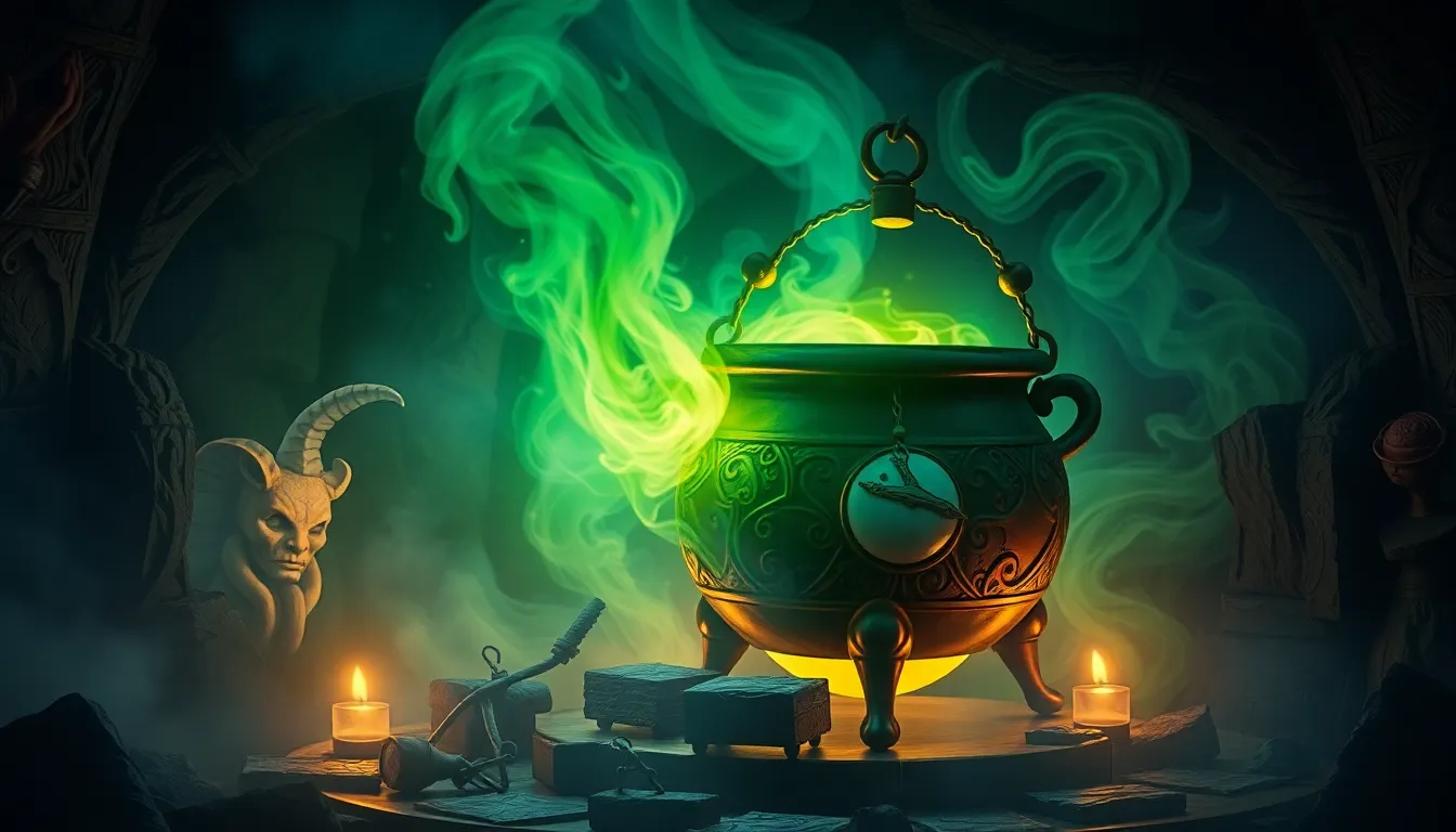 The Secrets of the Witch’s Cauldron: A Magical Artifact of Creation