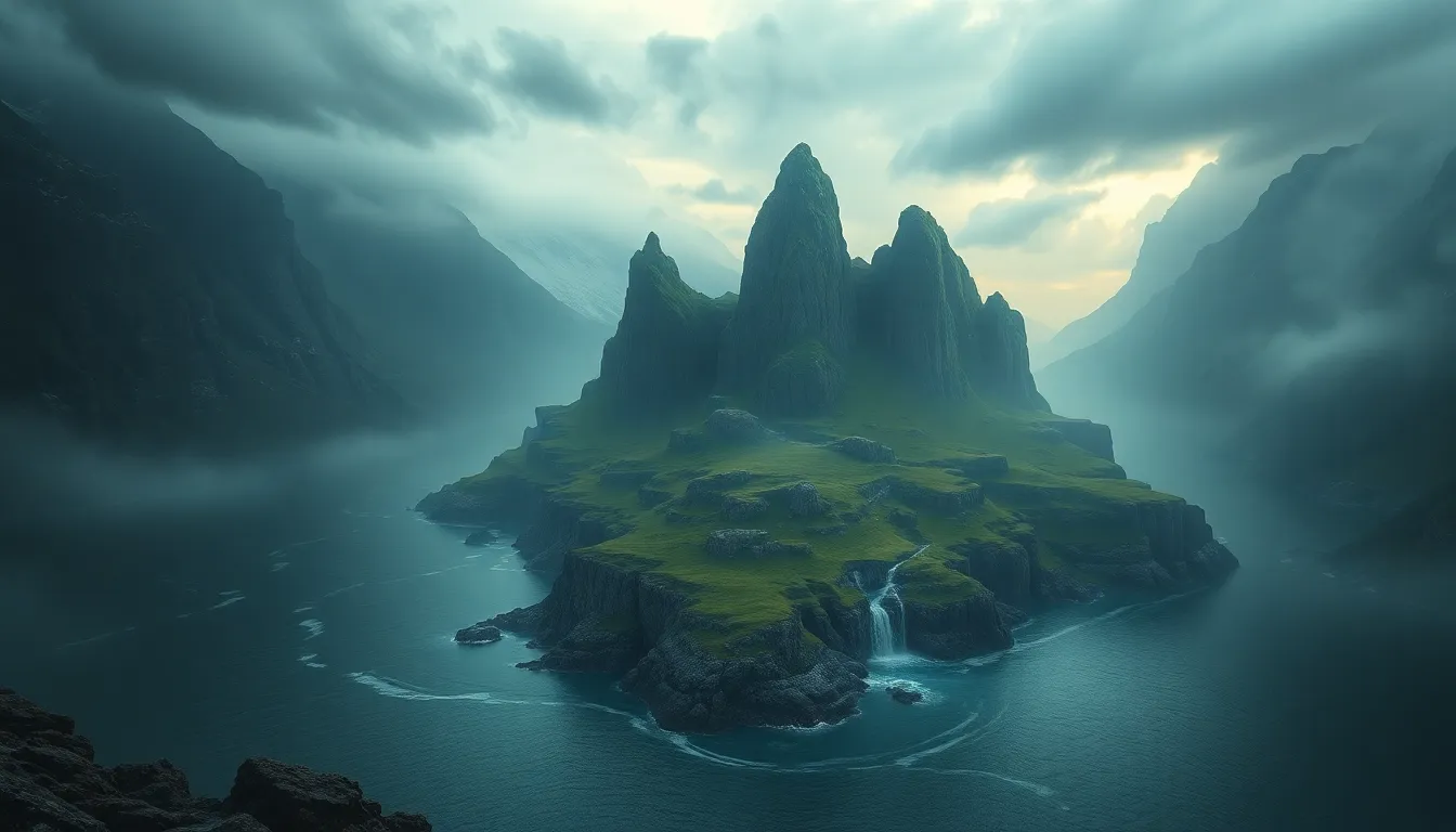 The Mythical Island of Jotunheim: Home of the Giants