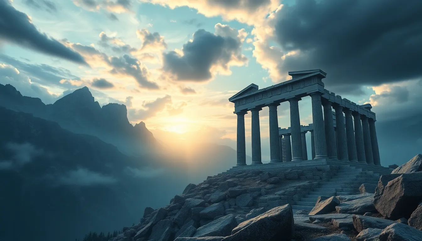 The Myth of the Isle of the Gods: Olympus in Ancient Greece