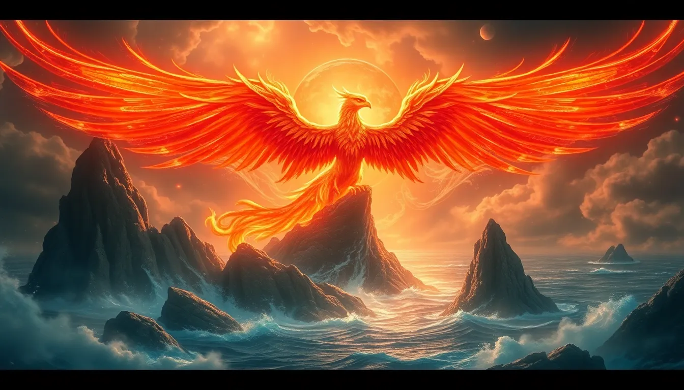 The Legendary Island of the Phoenix: Myths of Rebirth