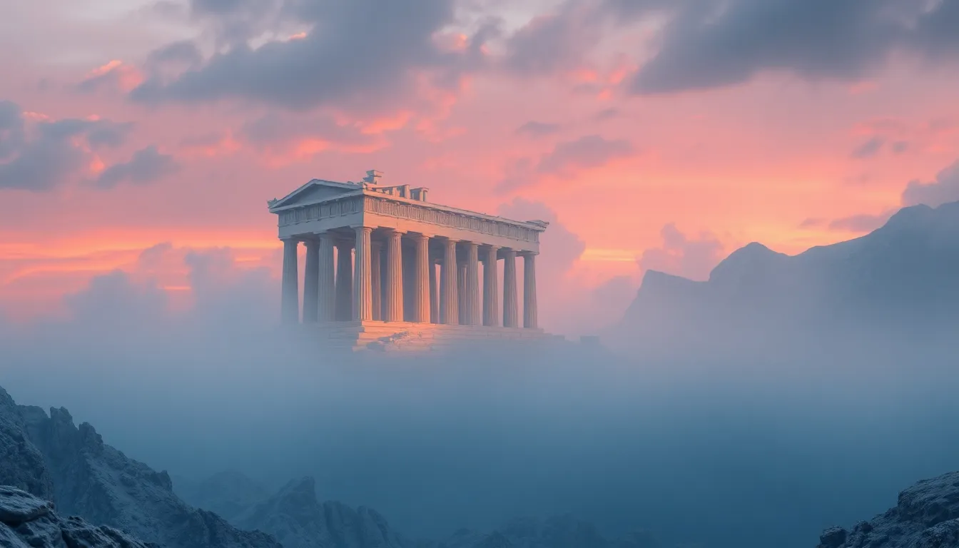 The Myth of the Isle of the Gods: Olympus in Ancient Greece