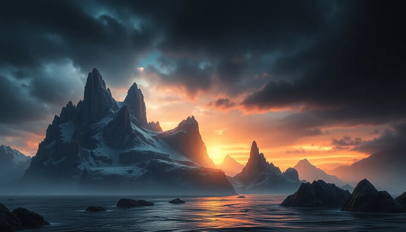 The Mythical Island of Jotunheim: Home of the Giants