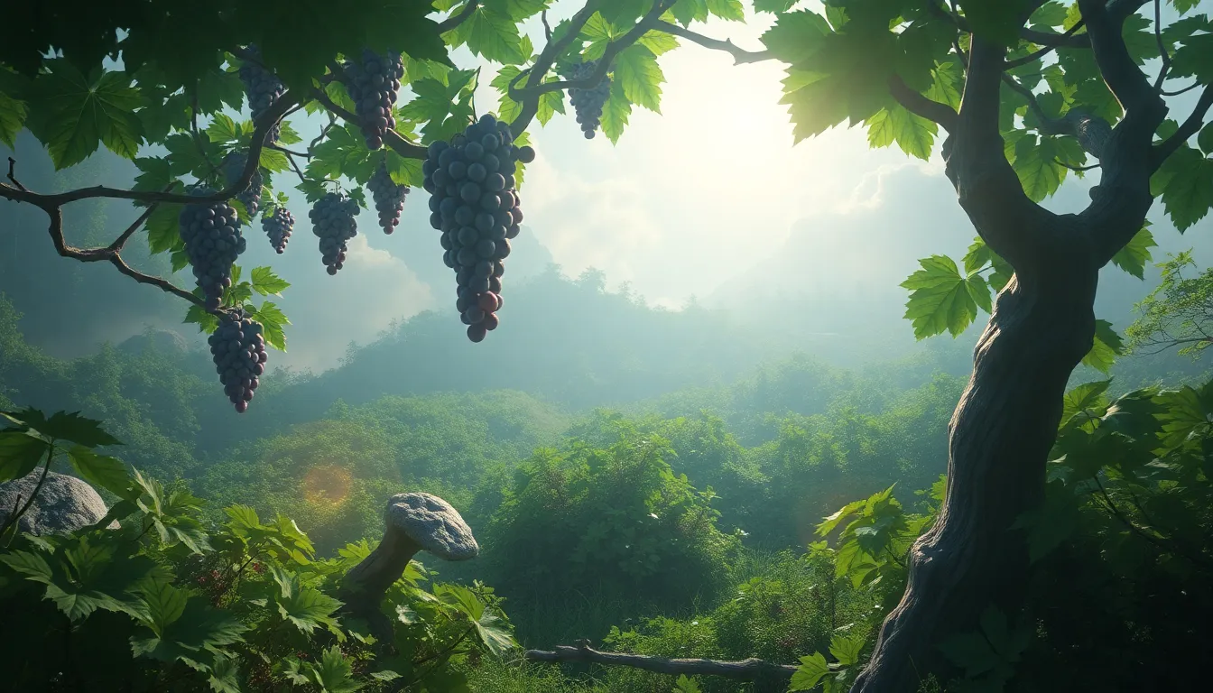 The Sacred Grapevine: Myths of Abundance and Celebration