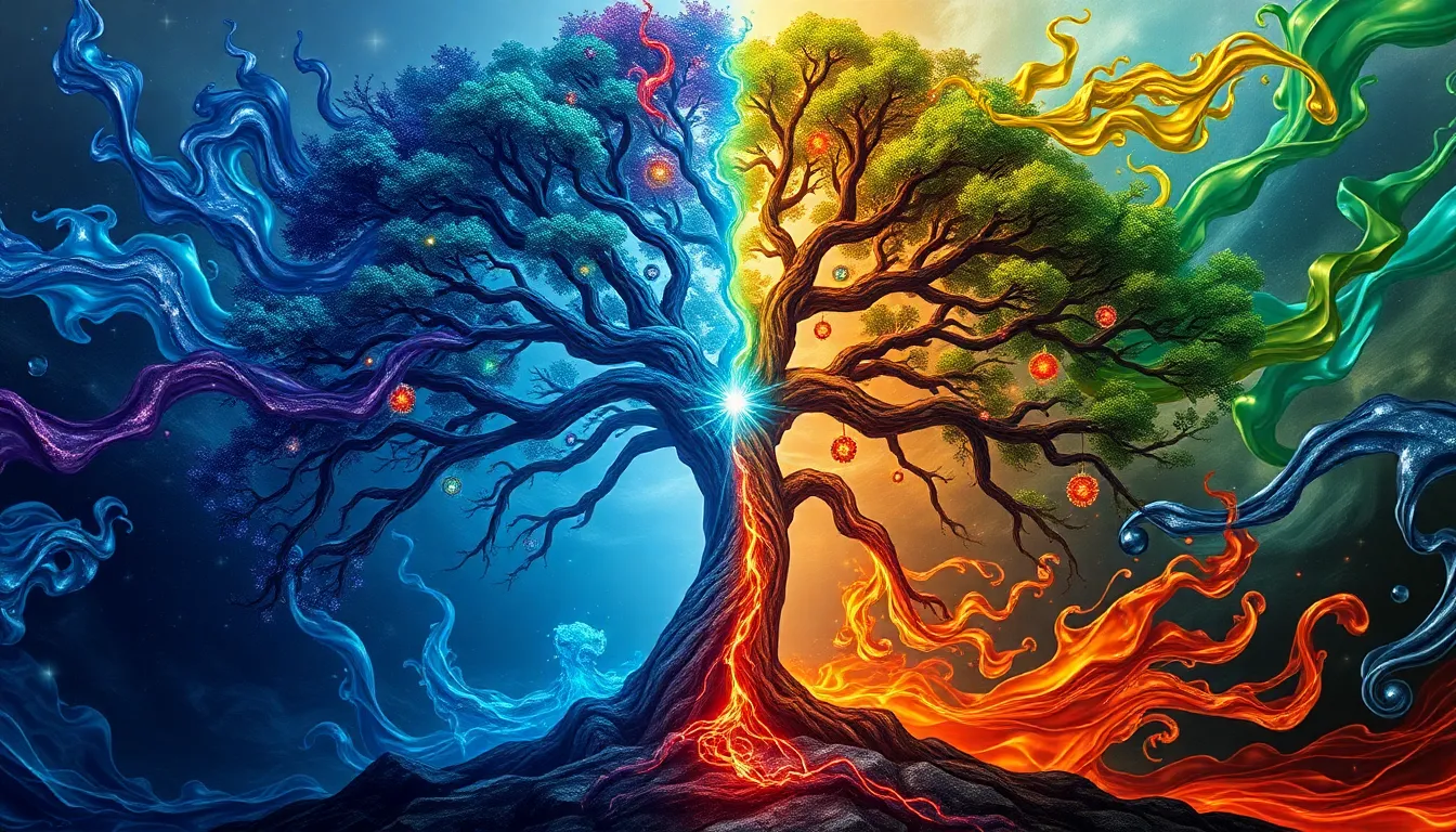 The Tree of the Elements: Myths of Earth, Air, Fire, and Water