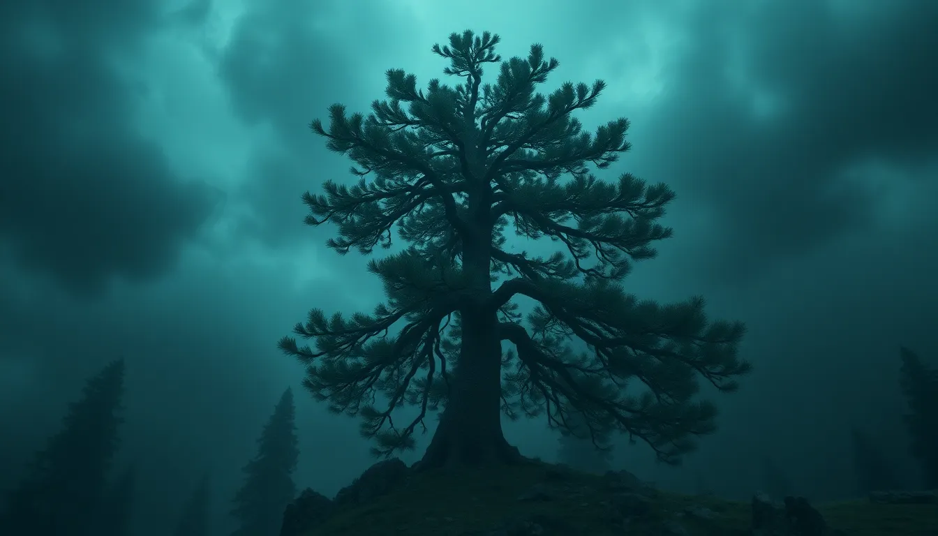 The Sacred Pine: Myths of Strength and Resilience