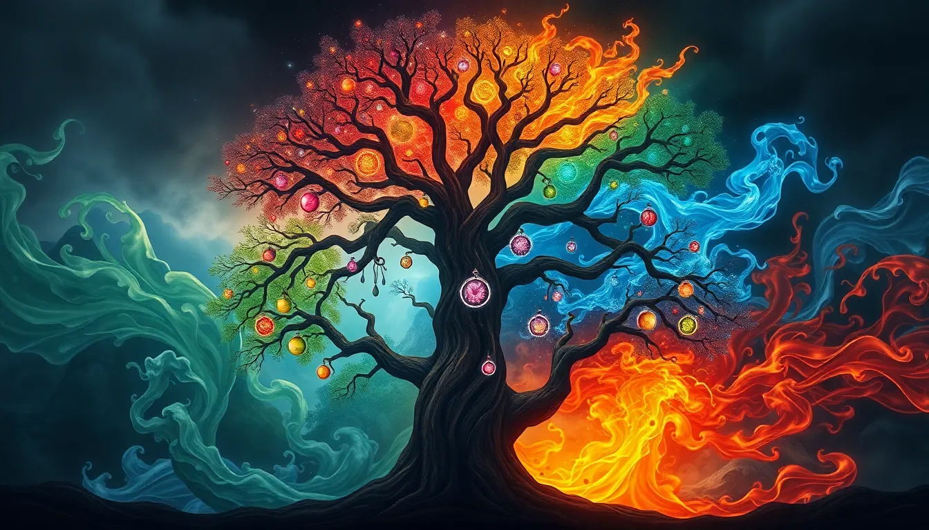 The Tree of the Elements: Myths of Earth, Air, Fire, and Water