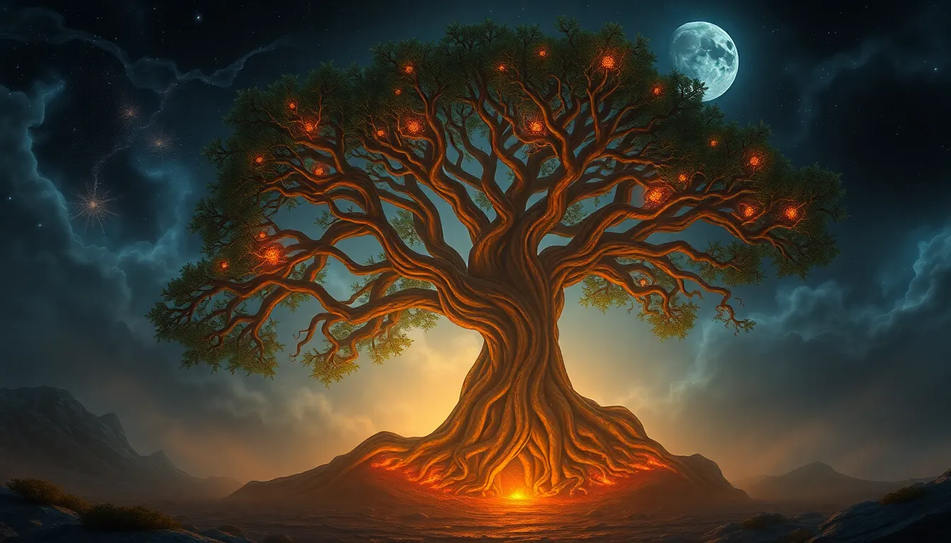 The Tree of the Underworld: Myths of Connection to the Afterlife