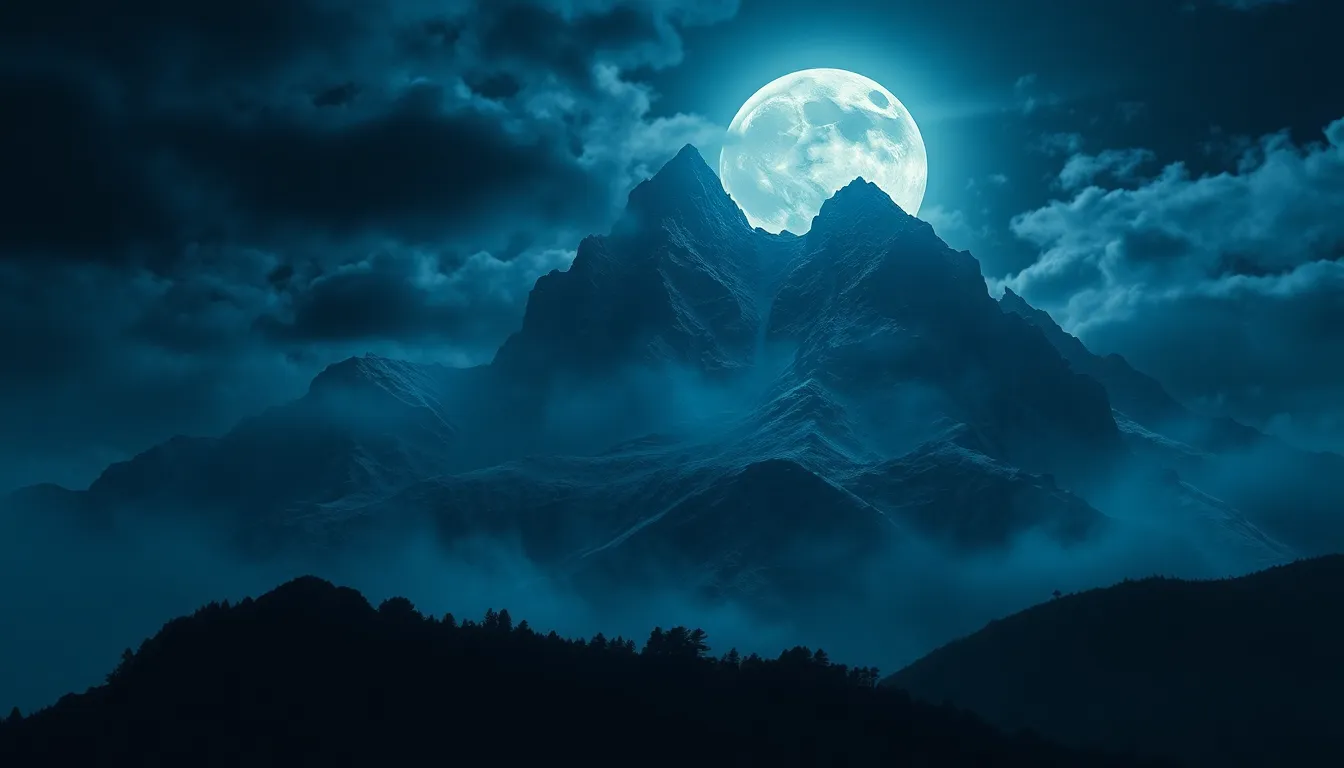 The Mountain of the Moonlight: Legends of Nighttime Wonders