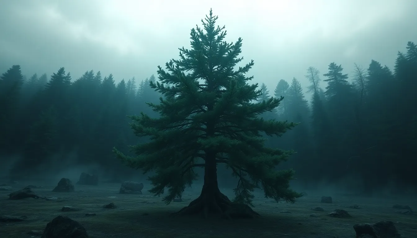 The Myth of the Sacred Spruce: A Tree of Strength and Solitude