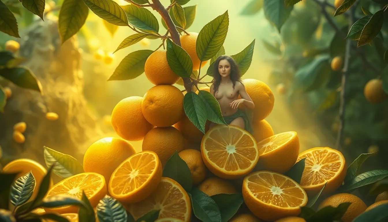 The Sacred Citrus: Myths of Fertility and Abundance