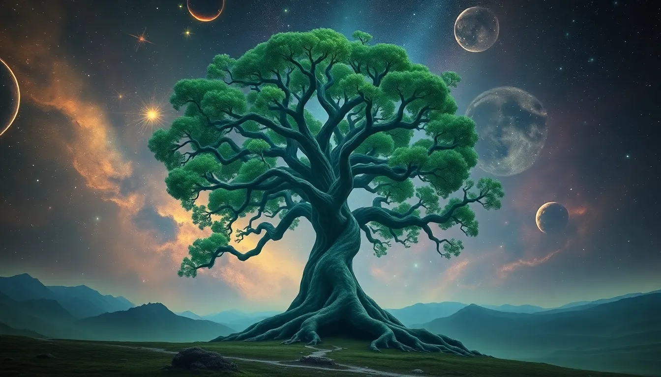 Yggdrasil: The Cosmic Tree Connecting Worlds in Norse Myth