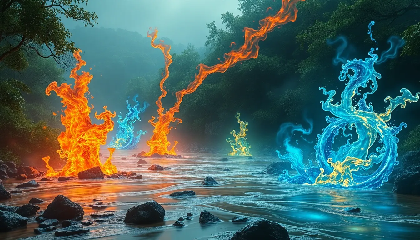 The River of the Elements: Myths of Earth, Air, Fire, and Water