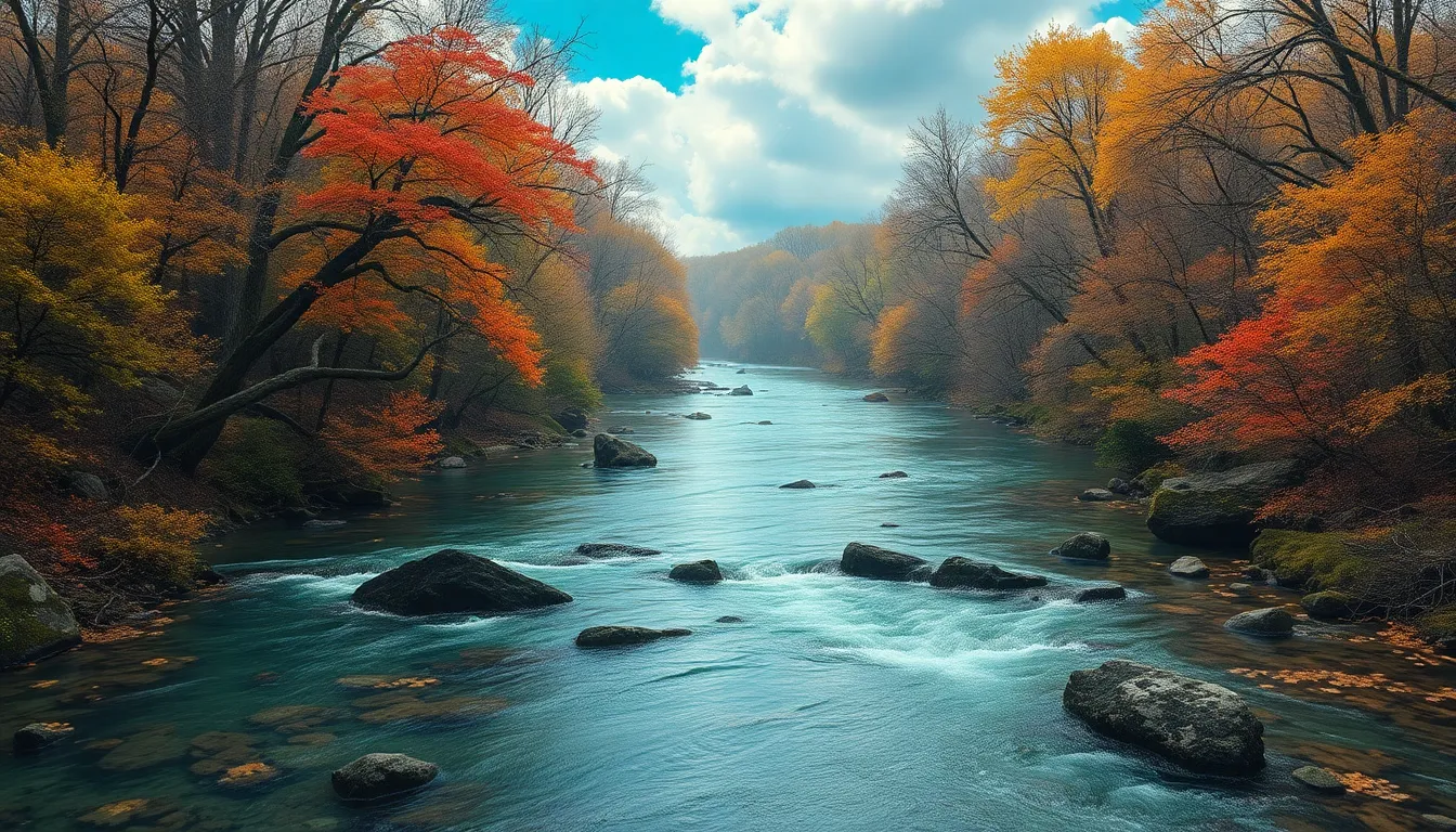 The River of the Seasons: Myths That Change with Time